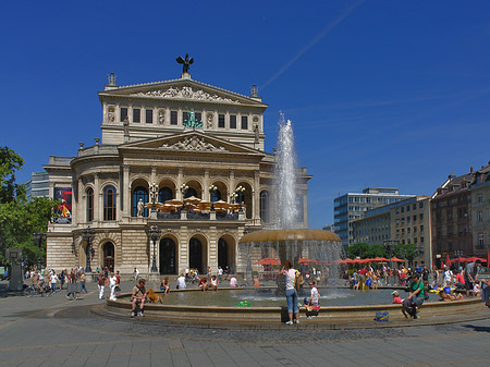 Foto Alte Oper mit Opernplatz