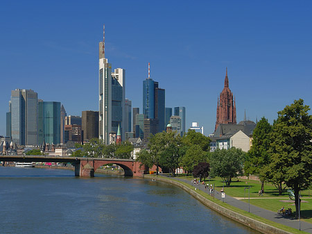 Skyline von Frankfurt