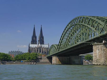 Fotos Hohenzollernbrücke am Kölner Dom