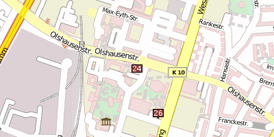 Christian-Albrechts-Universität zu Kiel Kiel Stadtplan